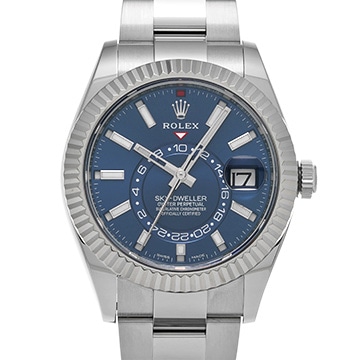 ロレックス スカイドゥエラー 326934 ブライトブルー メンズ 時計 【中古】【wristwatch】