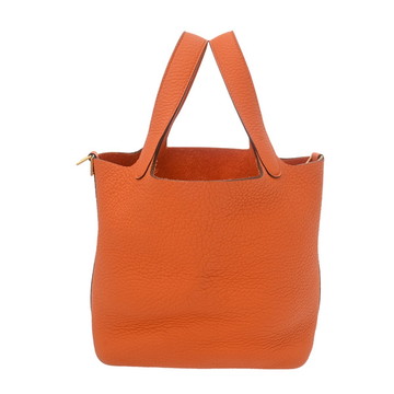 エルメス ピコタン ロック PM オレンジ トリヨンクレマンス レディース バッグ 【中古】【bag】