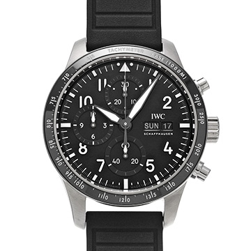 IWC パイロット・ウォッチ・パフォーマンス・クロノグラフ 41 AMG IW388305 ブラック メンズ 時計 【中古】【wristwatch】