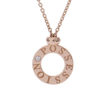 ピアジェ ポセションネサークル ネックレス ゴールド K18ピンクゴールド PG レディース ジュエリー 【中古】【jewelry】