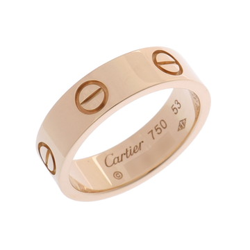 カルティエ ラブリング #53 ゴールド K18イエローゴールド YG レディース ジュエリー 【中古】【jewelry】