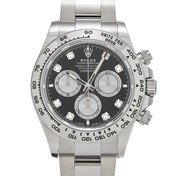 ロレックス コスモグラフ デイトナ 126509G ブライトブラック/スチール/ダイヤモンド メンズ 時計 【中古】【wristwatch】