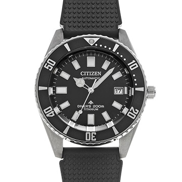 シチズン プロマスター メカニカルダイバー 200M NB6021-17E ブラック メンズ 時計 【中古】【wristwatch】