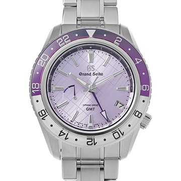 グランドセイコー スプリングドライブGMT SBGE313 パープル メンズ 時計 【新品】【wristwatch】