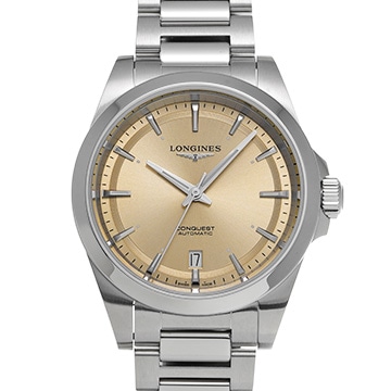 ロンジン コンクエスト L3.720.4.62.6 シャンパン メンズ 時計 【中古】【wristwatch】