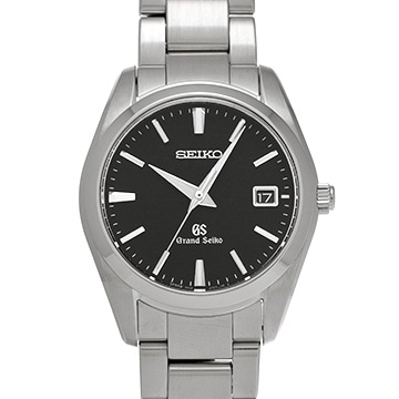 グランドセイコー ヘリテージコレクション クォーツ SBGX061 ブラック メンズ 時計 【中古】【wristwatch】