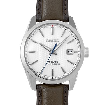 セイコー プレザージュ SARX113 ホワイト メンズ 時計 【中古】【wristwatch】