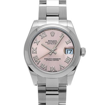 ロレックス デイトジャスト 178240 ピンク ユニセックス 時計 【中古】【wristwatch】