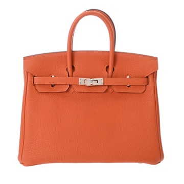 エルメス バーキン 25 オレンジ トゴ レディース バッグ 【中古】【bag】