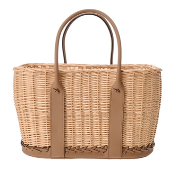 エルメス ガーデン ピクニック チャイ/ナチュラル ヤナギ/ヴォースイフト レディース バッグ 【中古】【bag】