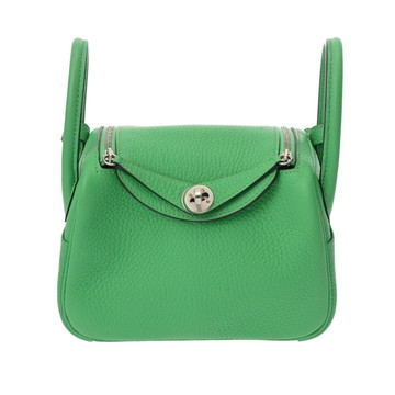 エルメス リンディ ミニ  ヴェールコミック トリヨンクレマンス レディース バッグ 【中古】【bag】