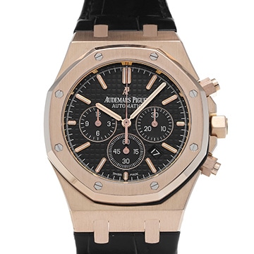オーデマ ピゲ ロイヤルオーク クロノグラフ 26320OR.OO.D002CR.01 ブラック メンズ 時計 【中古】【wristwatch】