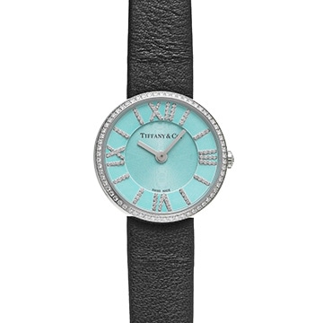 ティファニー アトラス 63320781 ティファニーブルー/ダイヤモンド レディース 時計 【中古】【wristwatch】