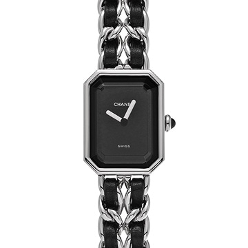 シャネル プルミエール M H0451 ブラック レディース 時計 【中古】【wristwatch】