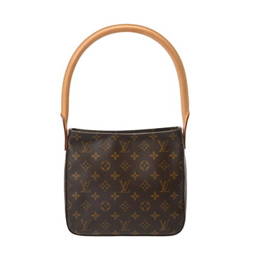 ルイ ヴィトン モノグラム  ルーピング MM ブラウン M51146 モノグラムキャンバス レディース バッグ 【中古】【bag】