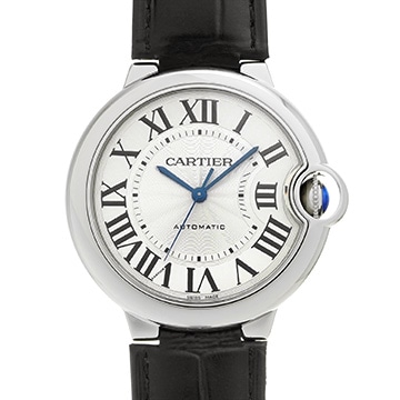 カルティエ バロンブルー ドゥ カルティエ 36mm W69017Z4 シルバー ユニセックス 時計 【中古】【wristwatch】