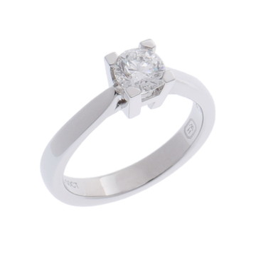 ハリー ウィンストン ＨＷロゴ ソリティア リング シルバー RGDPRD005HWL Pt950プラチナ レディース ジュエリー 【中古】【jewelry】