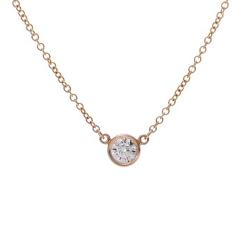 ティファニー バイザヤード ネックレス ゴールド K18イエローゴールド YG レディース ジュエリー 【中古】【jewelry】