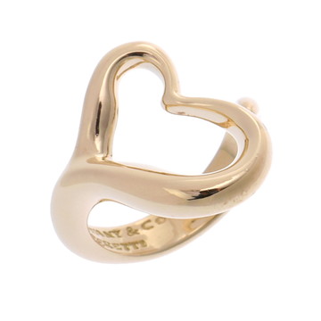 ティファニー オープンハート リング ゴールド K18イエローゴールド YG レディース ジュエリー 【中古】【jewelry】