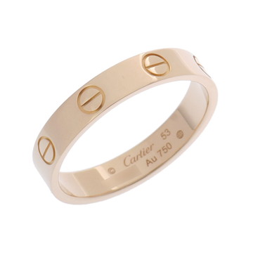 カルティエ ミニラブリング #53 ゴールド K18イエローゴールド YG レディース ジュエリー 【中古】【jewelry】