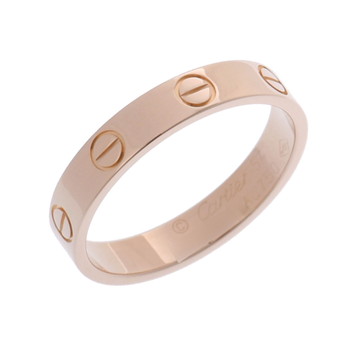 カルティエ ミニラブリング #54 ゴールド K18ピンクゴールド PG レディース ジュエリー 【中古】【jewelry】