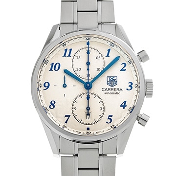 タグ ホイヤー カレラ ヘリテージ キャリバー16 クロノグラフ CAS2111.BA0730 シルバー メンズ 時計 【中古】【wristwatch】