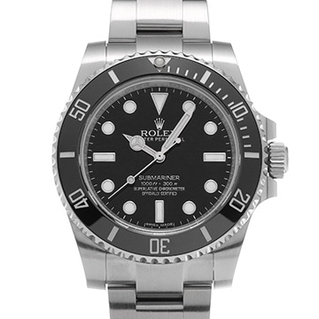 ロレックス サブマリーナ 114060 ブラック メンズ 時計 【中古】【wristwatch】