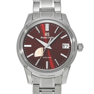 グランドセイコー エレガンスコレクション スプリングドライブ キャリバー9R 20th SBGA499 レッド メンズ 時計 【中古】【wristwatch】