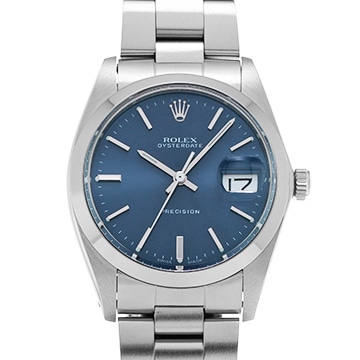 ロレックス オイスター デイト 6694 ブルー メンズ 時計 【中古】【wristwatch】