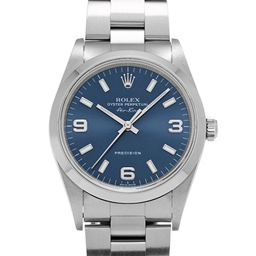 ロレックス エアキング 14000M ブルー メンズ 時計 【中古】【wristwatch】