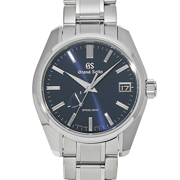 グランドセイコー ヘリテージコレクション スプリングドライブ SBGA375 ミッドナイトブルー メンズ 時計 【中古】【wristwatch】
