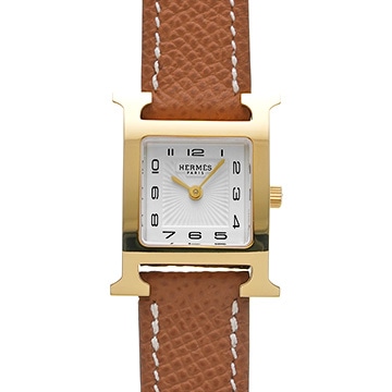 エルメス Hウォッチ HH1.201 ホワイト レディース 時計 【中古】【wristwatch】