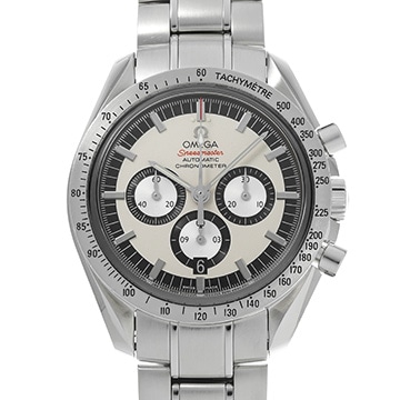 オメガ スピードマスター レジェンド ミハエル・シューマッハ 2005 3506.31 ホワイト/シルバー メンズ 時計 【中古】【wristwatch】