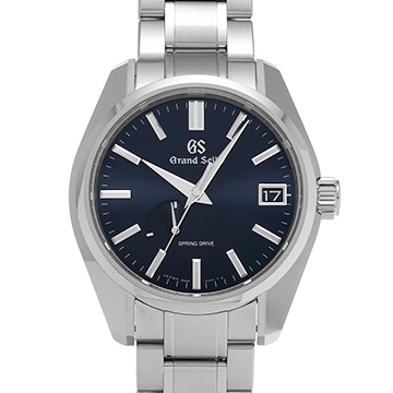 グランドセイコー ヘリテージコレクション スプリングドライブ SBGA375 ミッドナイトブルー メンズ 時計 【中古】【wristwatch】