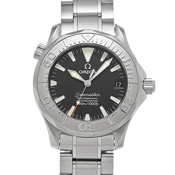オメガ シーマスター 300 ミッドサイズ 2236.50 ブラック ユニセックス 時計 【中古】【wristwatch】