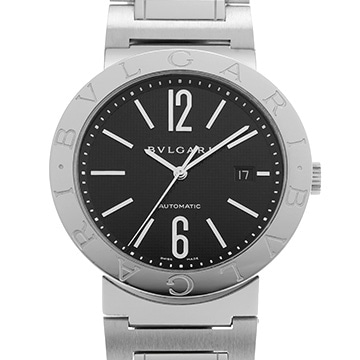 ブルガリ ブルガリブルガリ BB42BSSD AUTO ブラック メンズ 時計 【中古】【wristwatch】