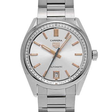 タグ ホイヤー カレラ キャリバー7 デイト WBN2310.BA0001 シルバー メンズ 時計 【中古】【wristwatch】