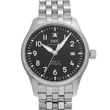 IWC パイロットウォッチ マーク XX IW328202 ブラック メンズ 時計 【中古】【wristwatch】