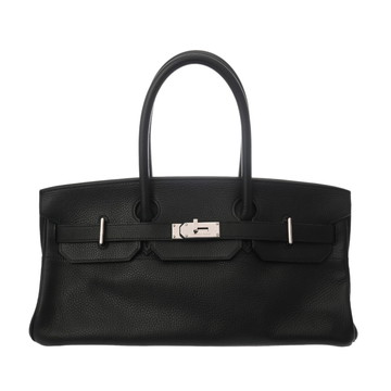 エルメス ショルダーバーキン 42 ブラック トリヨンクレマンス レディース バッグ 【中古】【bag】