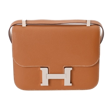 エルメス コンスタンス3 24 ミロワール ゴールド ヴォーエプソン レディース バッグ 【未使用】【bag】