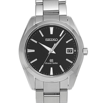 グランドセイコー クォーツ SBGV023 ブラック メンズ 時計 【中古】【wristwatch】