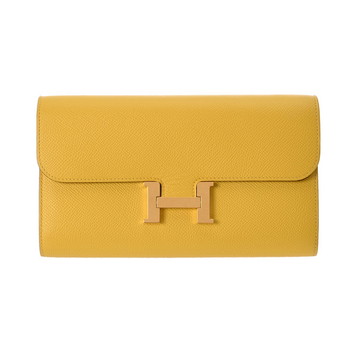 エルメス コンスタンス ロングトゥーゴー ライム ヴォーエプソン レディース バッグ 【中古】【bag】