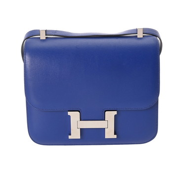 エルメス コンスタンス3 24 ブルーエレクトリック ヴォータデラクト レディース バッグ 【中古】【bag】