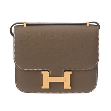 エルメス コンスタンス3 18 ミロワール エトゥープ ヴォーエプソン レディース バッグ 【未使用】【bag】