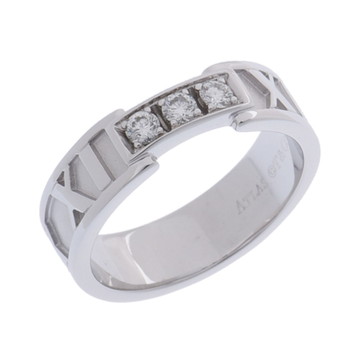 ティファニー アトラスリング 3PD シルバー K18ホワイトゴールド WG レディース ジュエリー 【中古】【jewelry】
