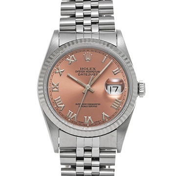 ロレックス デイトジャスト 16234 ピンク メンズ 時計 【中古】【wristwatch】