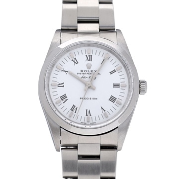 ロレックス エアキング 14000 ホワイト メンズ 時計 【中古】【wristwatch】