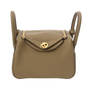 エルメス リンディ ミニ 2 ベージュマルファ ヴォースイフト レディース バッグ 【未使用】【bag】