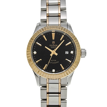 チューダー / チュードル スタイル 12113 ブラック メンズ 時計 【中古】【wristwatch】