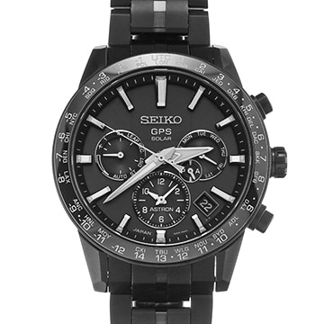 セイコー アストロン SBXC037 ブラック メンズ 時計 【中古】【wristwatch】